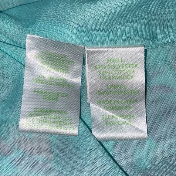 Lilly Pulitzer Cove Poolside Blue Love Birds Dress Size XS - Picture 10 of 11